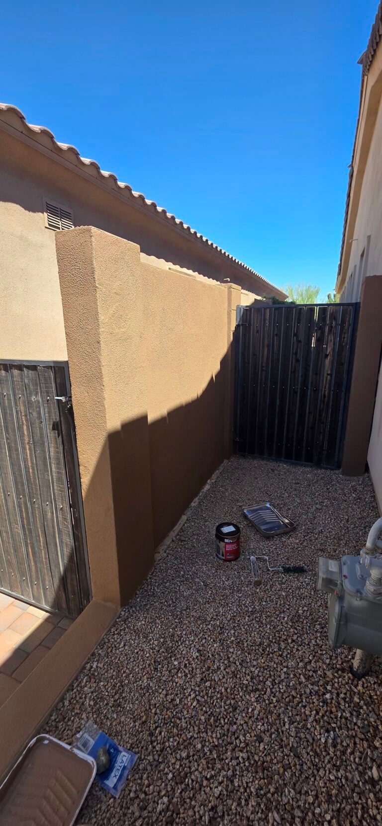 Stucco Repair and Exterior Painting in Cave Creek — cave creek handyman