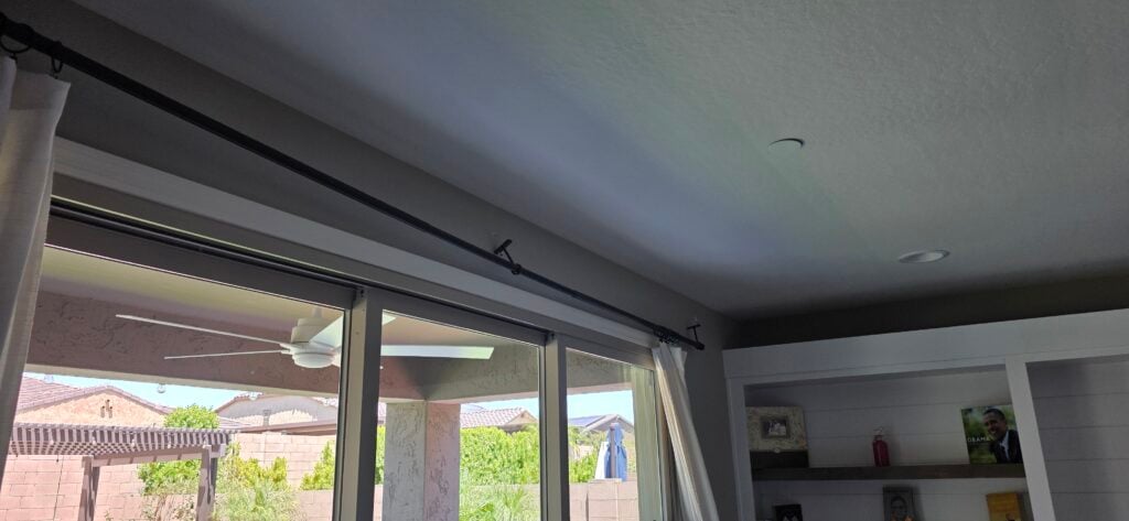 Ceiling Fan Installation in Peoria — curtain rod repair